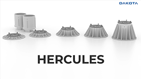 How to install Dakota Hercules raised floor supports