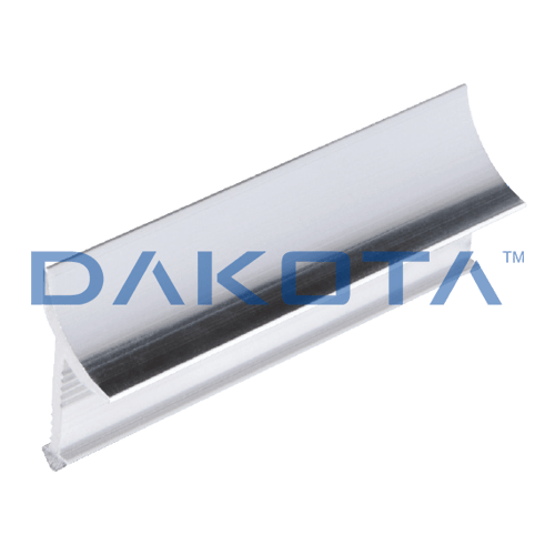 Satin or Polished Aluminum Internal Corner Profile
