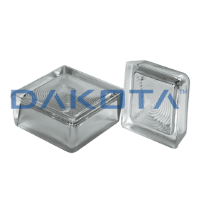 Cup-Shaped Thick Glass Block