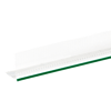 Rompigoccia in PVC a Vista STRIP Verde con Rete