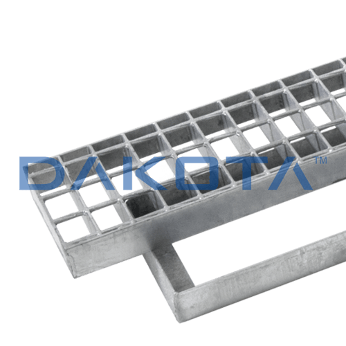 High Capacity Heavy Rectangular Gully Grid and Frame in Galvanized Steel