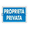 Cartello Strada Privata