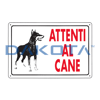 Cartello Attenti al cane