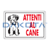 Cartello Attenti al cane