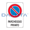 Cartello Parcheggio Privato