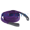 Purple lifting slings