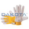 Leather work gloves