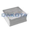 Horizontal supporting glass block