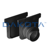 Set Tappi Pegasus Plus 130 x 120 Aperto/Chiuso Nero