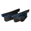 Set Tappi Monte/Valle Nero