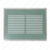 Escotilla de cartón yeso con ranuras de ventilación