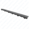 Ramp with “female” hooking for draining tile - Grey