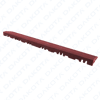 Rampa de acoplamento macho para azulejo de drenagem - Vermelho