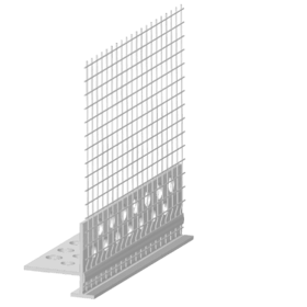 PVC end profile