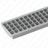 Extra Strong Grating with clip 130 - Grey