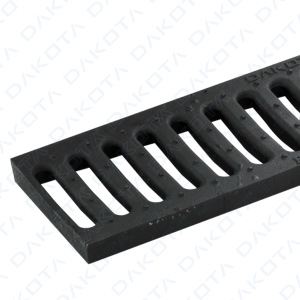 Grille De Drainage En Fonte 250x500x20 Mm – Pour Allée, Cour, Garage – Robuste Et Résistante Aux Charges Lourdes