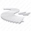 Snake Plus Biegbar - Modulares Gitter für Schwimmbecken