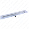Caniveau de Douche Dakua+ Slim avec Grille Inox