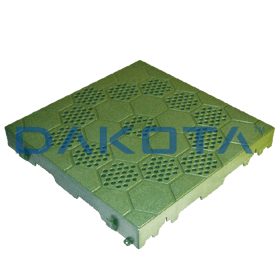 Interlocking Plastic Floor Tiles - Semi Perforated