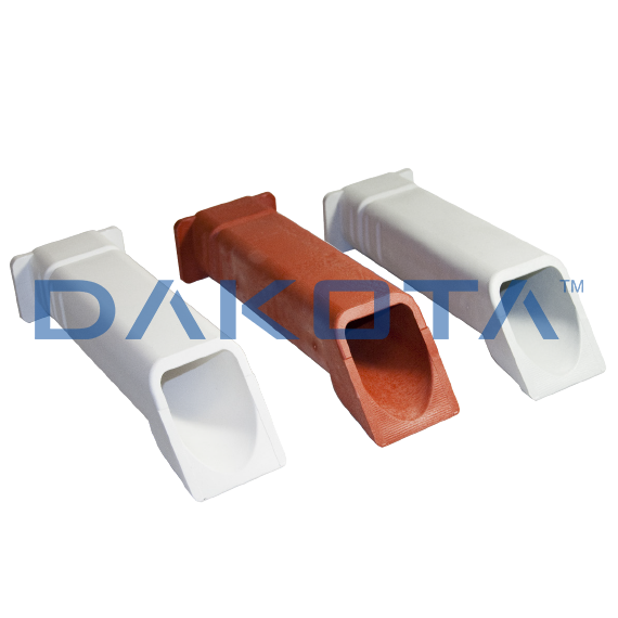 Plastic Marble Closed Top Roof Drainage Spout?noresize