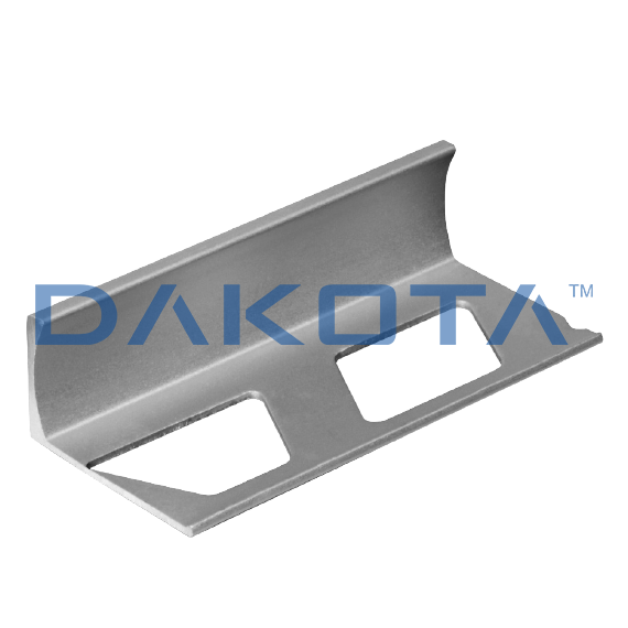 Straight Edge Tile Trim in Satinized Aluminum?noresize
