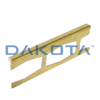 Brushed Brass Tile Trim 10mm