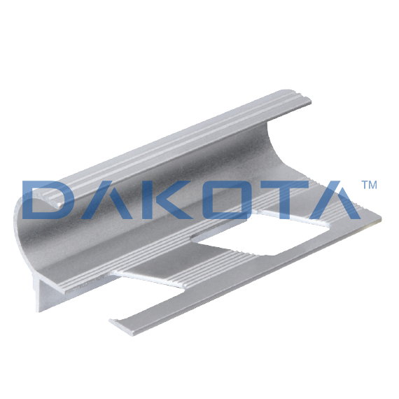 Tile Step Edge Trim in Satinized Aluminum?noresize