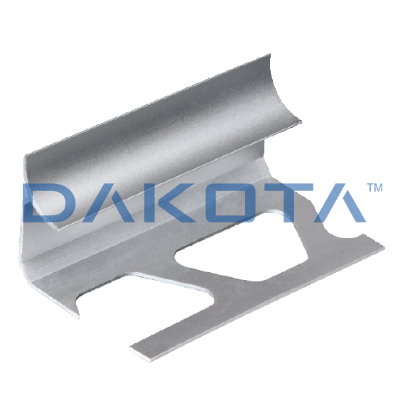 Satin Aluminium Internal Corner Profile?noresize