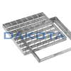 Griglia Zincata Quadrata con Telaio