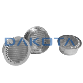 Festes rundes Gitter Aluminium