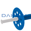 Plastic Insulation Anchor with Steel Nail 