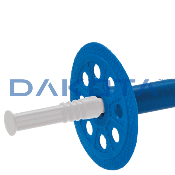 Plastic Insulation Anchor with Steel Nail 