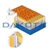 Window Glazing Bead With Mesh