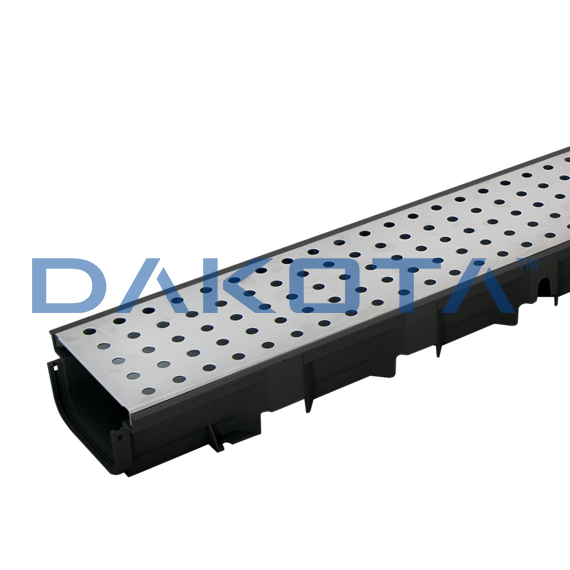 Wasserrinne Pegasus Plus One S 100x35 Edelstahl-Rost?noresize