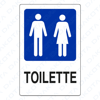 Schild Männer-/Frauentoiletten
