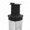 Adjustable support for ground post
