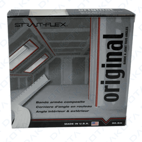 Banda reforçada para placas de gesso cartonado Strait-Flex Original 60 mm