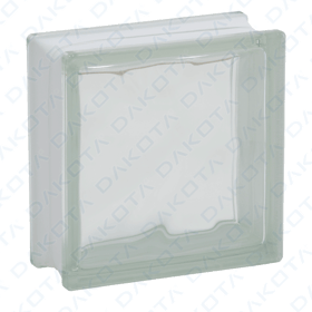 Glass Blocks - Clear or Colored With a Wavy Satin Finish