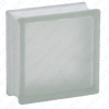 White Satin undulating glass block