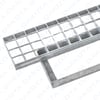 Gully - Rectangular Grid and Frame in Galvanized Steel
