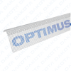 OPTIMUS Marken-PVC-Ecke mit Mesh