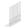 PVC plus 'L' end profile