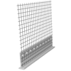 PVC end proﬁle with mesh plus