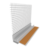 Beschichtungsprofil für Fenster mit Maschen