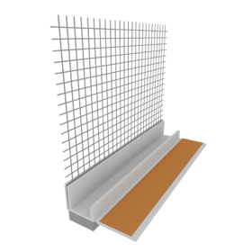 Profilé Fenêtre avec Maille pour Isolation Extérieur