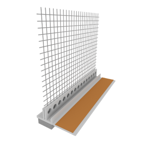 Beschichtungsprofil für Fenster mit PLUS-Netz