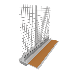 PVC Window Frame Profile with Fiberglass Mesh 