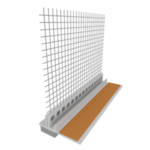 Beschichtungsprofil für Fenster mit PLUS-Netz