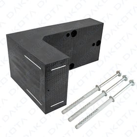 Elemento de fijación al techo DK-MY FIX con placas de ABS