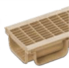 CANAL PLUS ONE 100x35x1000 C/REJILLA creme